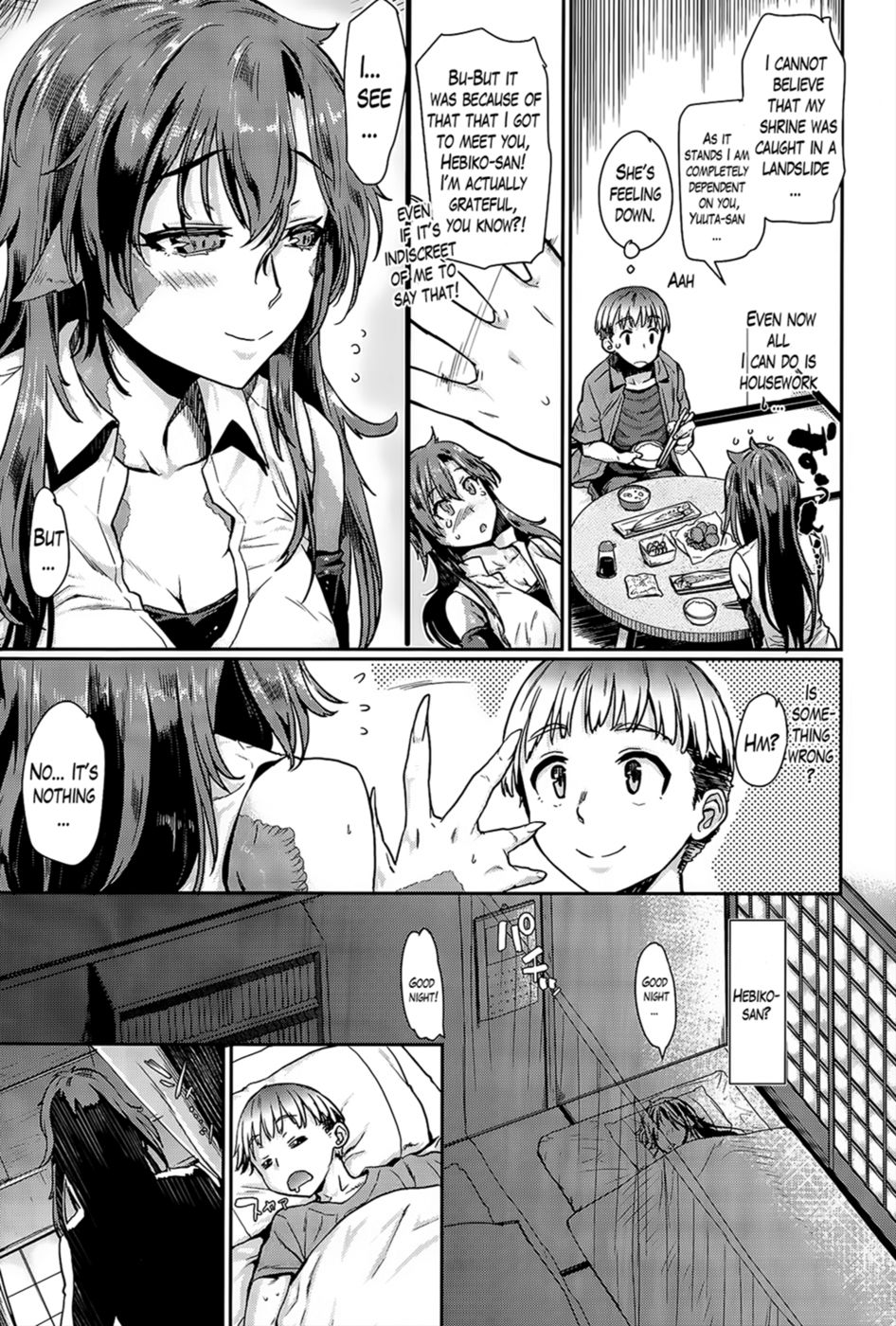 Hentai Manga Comic-Slithering Hebiko-san!-Read-3